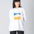 どるちぇ＊うさぎの《イラスト10》＊ゆめみるしろくま＊ Big Long Sleeve T-Shirt