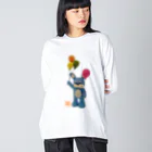 空想兎製造機のあのころのウサギ Big Long Sleeve T-Shirt