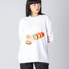 空想兎製造機の金太郎飴ウサギ Big Long Sleeve T-Shirt