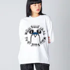 スペースブレインのMOUSUICIDAL ビッグシルエットロングスリーブTシャツ