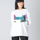 ㌱川の嘘周期表 Big Long Sleeve T-Shirt