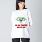 Pat's WorksのI'm not perfekt Big Long Sleeve T-Shirt