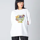 Fami ふぁみふぁいのバスタイム ビッグシルエットロングスリーブTシャツ