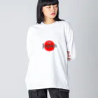 妖怪ちゃんのボッチ日本代表 ビッグシルエットロングスリーブTシャツ