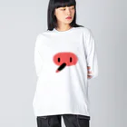 朱鷺のにっぽにあにっぽん ビッグシルエットロングスリーブTシャツ