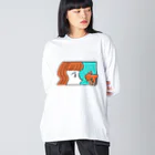 あめたまのGOLD FISH ビッグシルエットロングスリーブTシャツ