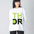 THE ORのTHE OR ビッグシルエットロングスリーブTシャツ1 ビッグシルエットロングスリーブTシャツ