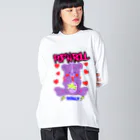 POP'N ROLLのpop'n bear ビッグシルエットロングスリーブTシャツ