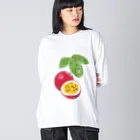 kakeromaのパッション Big Long Sleeve T-Shirt