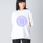 ☺︎のゆめゆめはなはな ビッグシルエットロングスリーブTシャツ