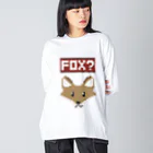 MumeiのFOX？/clear Big Long Sleeve T-Shirt