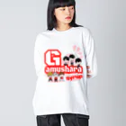 chopped_upのがむしゃらシロップオリジナルTシャツ Big Long Sleeve T-Shirt