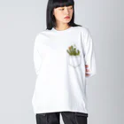 ないものねだりのFinger puppets(ポケット) Big Long Sleeve T-Shirt