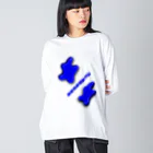 HYBS FOR MEのウェットポイント Big Long Sleeve T-Shirt