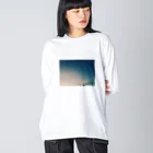 駒音(こまおと)の景色 : 青空2 Big Long Sleeve T-Shirt