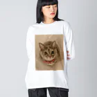 AWA・AWAのおちびの眼差し Big Long Sleeve T-Shirt