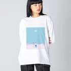 宮下和のウェブショップの飛行機 Big Long Sleeve T-Shirt