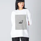 フィールドワークショップの蛾 Big Long Sleeve T-Shirt