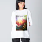 ScapeRec,Tokyoのglow in the dark Big Long Sleeve T-Shirt