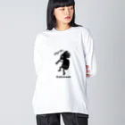 もゆ屋のココペリ ビッグシルエットロングスリーブTシャツ