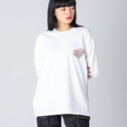 AKETAMA OFFICIAL GOODSのThe Concept of Gal Game Big Long Sleeve T-Shirt