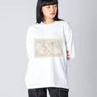 RI=PRODUCTの世界地図 Big Long Sleeve T-Shirt