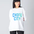 JIMOTO Wear Local Japanの調布市 CHOFU CITY ビッグシルエットロングスリーブTシャツ