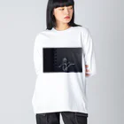 Re:Gの-蛇女-snake Big Long Sleeve T-Shirt