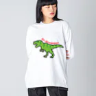 seventy_sevenのドクターダイナソー Big Long Sleeve T-Shirt