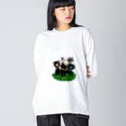 黒宮　望美のねこねこ集合！ Big Long Sleeve T-Shirt