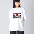 いずみの遠 ビッグシルエットロングスリーブTシャツ