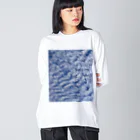 Lily bird（リリーバード）のいわし雲photo Big Long Sleeve T-Shirt