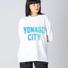 JIMOTOE Wear Local Japanの米子市 YONAGO CITY Big Long Sleeve T-Shirt