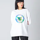 『NG （Niche・Gate）』ニッチゲート-- IN SUZURIのOrdinary Cats04h.t.(冬) Big Long Sleeve T-Shirt