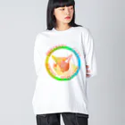 『NG （Niche・Gate）』ニッチゲート-- IN SUZURIのOrdinary Cats04h.t.(春) ビッグシルエットロングスリーブTシャツ