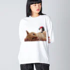 ほのかすまいる🐱歌×猫のほのけんグッズ2020! ビッグシルエットロングスリーブTシャツ