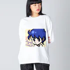 くえくえアワードのラブ&キュート Big Long Sleeve T-Shirt