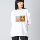 yuuuuuuuuuのあ ビッグシルエットロングスリーブTシャツ