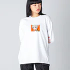 Chinastoreの龍驤虎歩ガール ビッグシルエットロングスリーブTシャツ