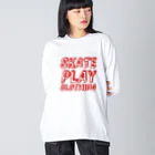 PLAY clothingのSKATE PLAY R ビッグシルエットロングスリーブTシャツ