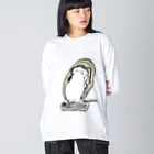 くもりのものかき Big Long Sleeve T-Shirt