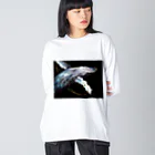 jin-whalesongのrevive ビッグシルエットロングスリーブTシャツ