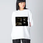 texturecollectorのshade of object ビッグシルエットロングスリーブTシャツ