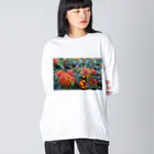 頭ん中の五反田 Big Long Sleeve T-Shirt