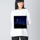 すももちゃん。のsecretnight ビッグシルエットロングスリーブTシャツ