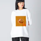 Danke Shoot Coffeeの肉圓　バーワン ビッグシルエットロングスリーブTシャツ