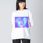 ぽめもものギャラクシー宇宙 Big Long Sleeve T-Shirt