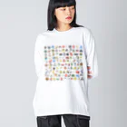 あらゐけいいちの１０８ Big Long Sleeve T-Shirt