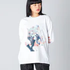 ã¹ãのccnaov ビッグシルエットロングスリーブTシャツ