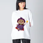 よろずやアカネの魔法使いサオリー Big Long Sleeve T-Shirt